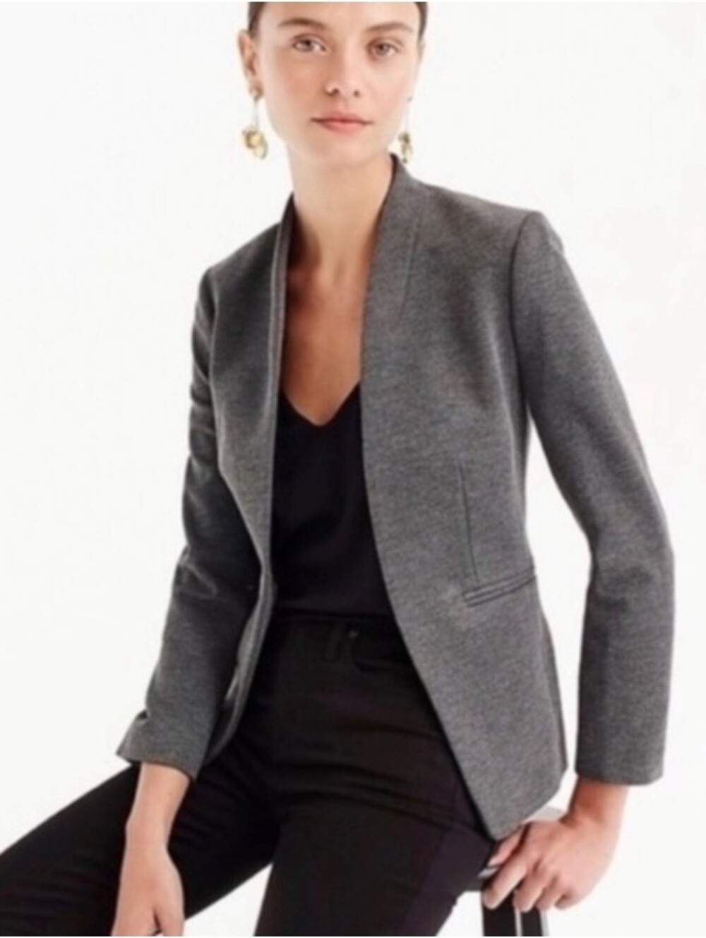 J. Crew Going Out Blazer Stretch Twill Sz 10